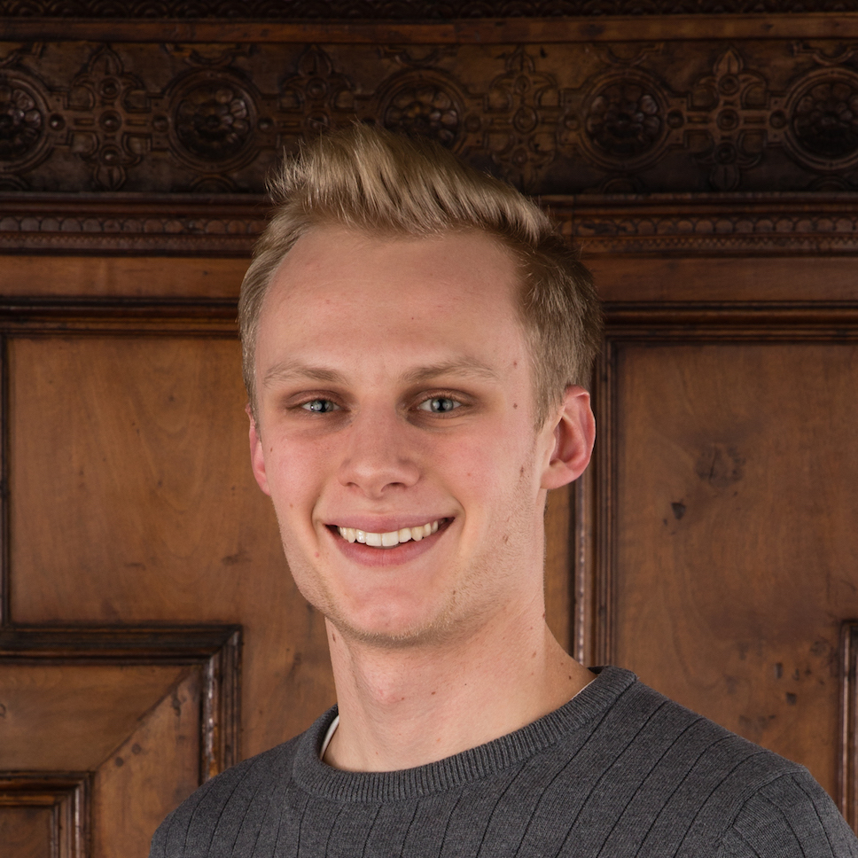 Avery Farmer ’20, Student Intern, The Common. Photo by Maria Stenzel.